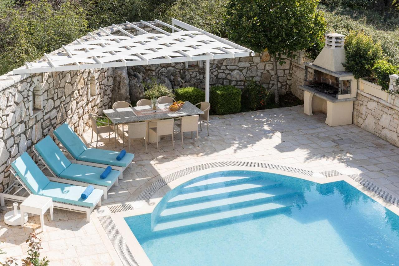 Kassiopi View Villas-Corfu-Villa Eleni,4 Bedrooms,Large Private Pool,Prime Location Extérieur photo